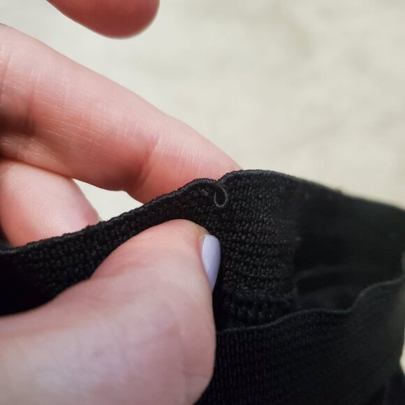 PATAGONIA Women's Large Capilene Base Layer Bottoms Pants Breathable Mesh Black - Picture 14 of 14